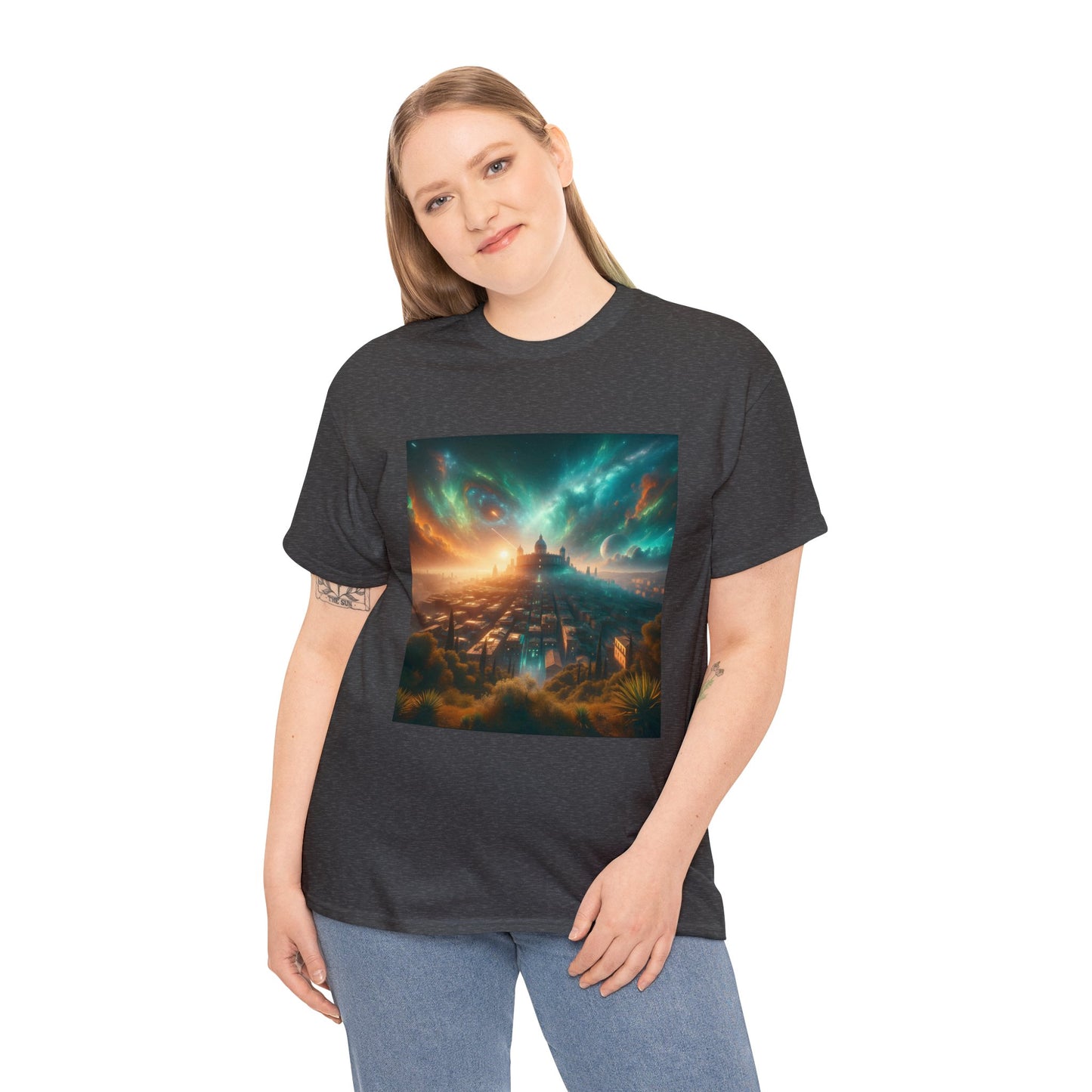 Titanium Dreams-Unisex Heavy Cotton Tee