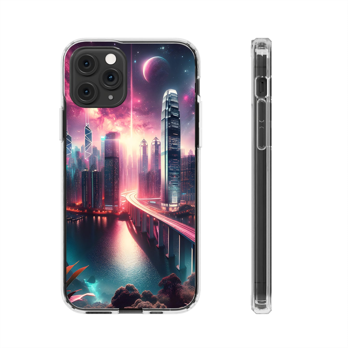 Aqua Skyline-Clear Cases