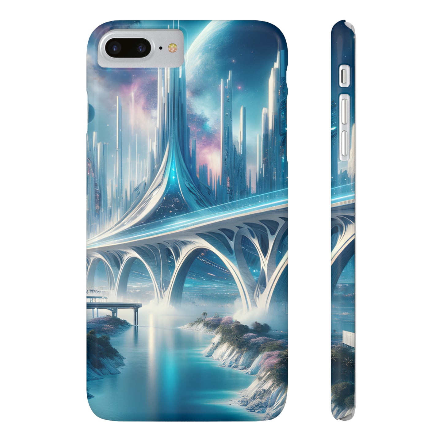 Stellar Marbles-Slim Phone Cases