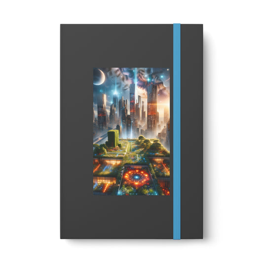 Luminaris Skyscape-Color Contrast Notebook - Ruled