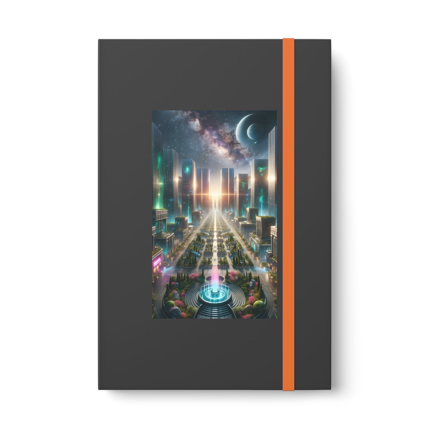 Elysian Dreams-Color Contrast Notebook - Ruled