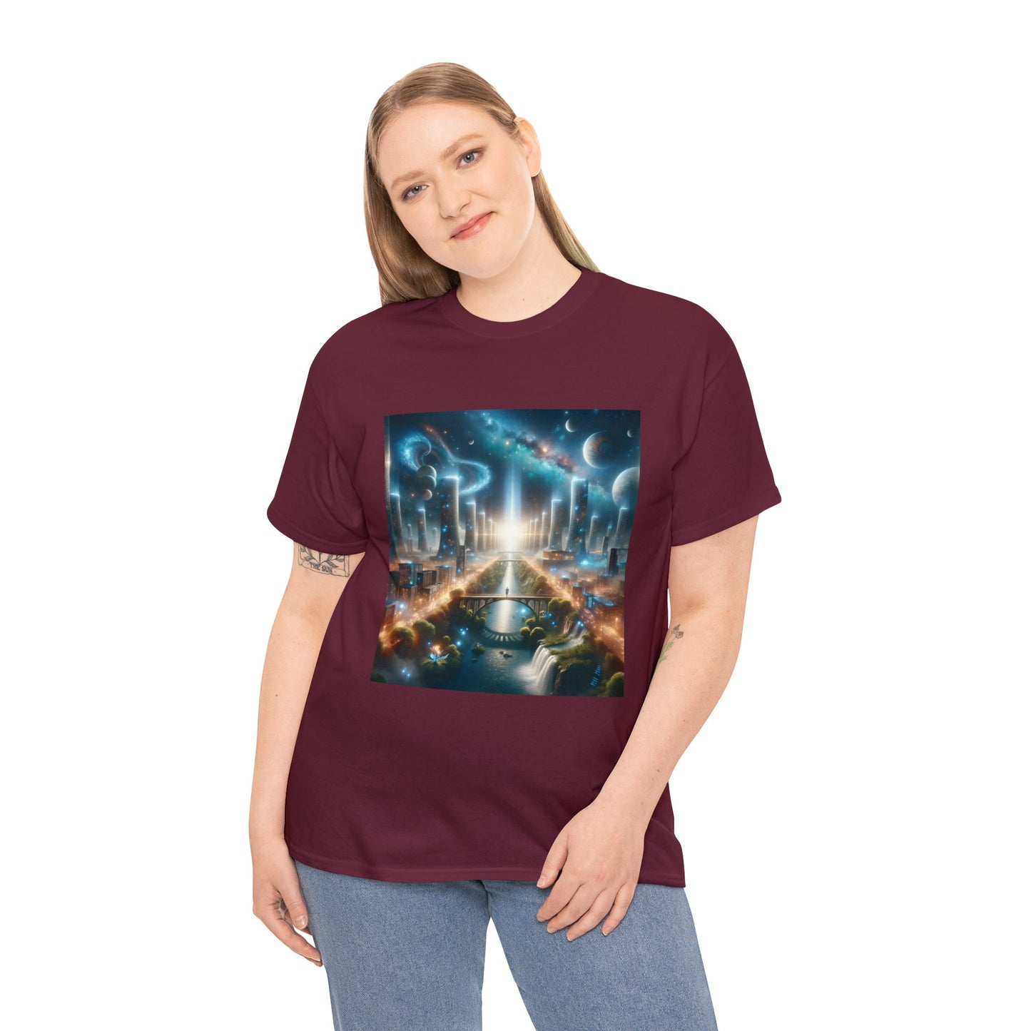 Stellar Dreams-Unisex Heavy Cotton Tee