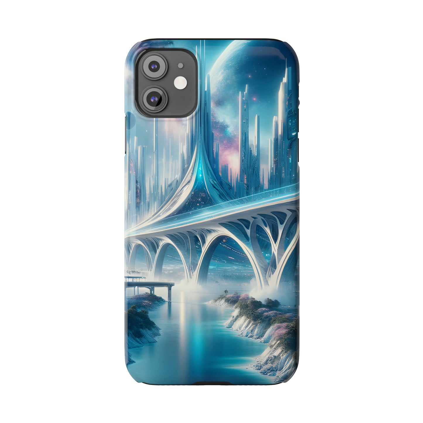 Stellar Marbles-Slim Phone Cases