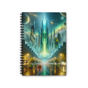 Artiste Londonium-Spiral Notebook - Ruled Line