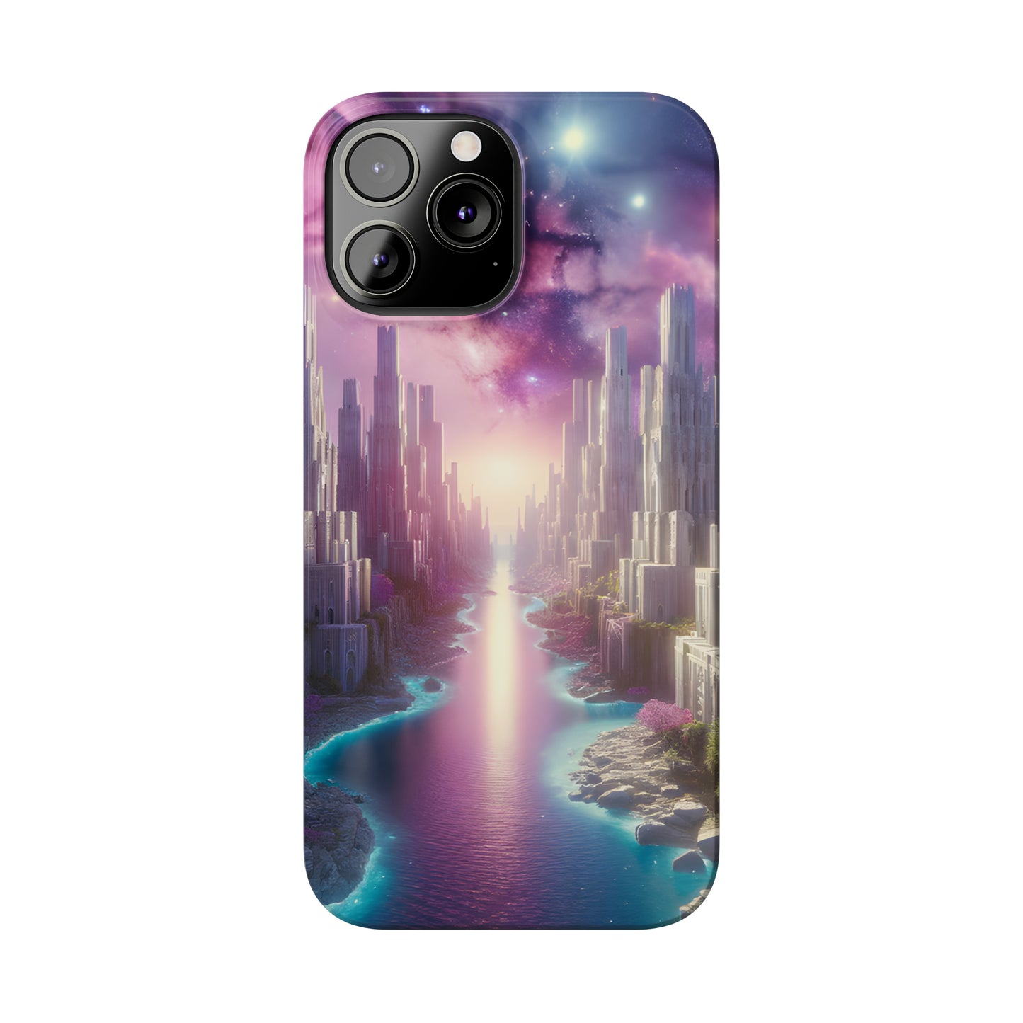 Marble Dreams-Slim Phone Cases