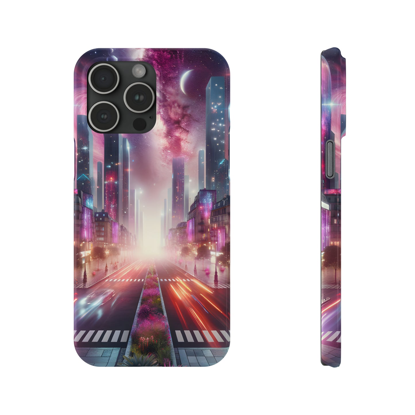 Paris Nightfall-Slim Phone Cases