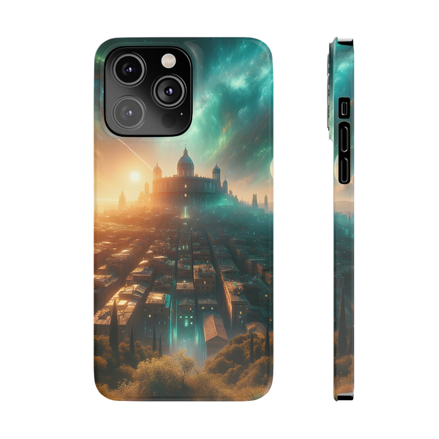 Titanium Dreams-Slim Phone Cases