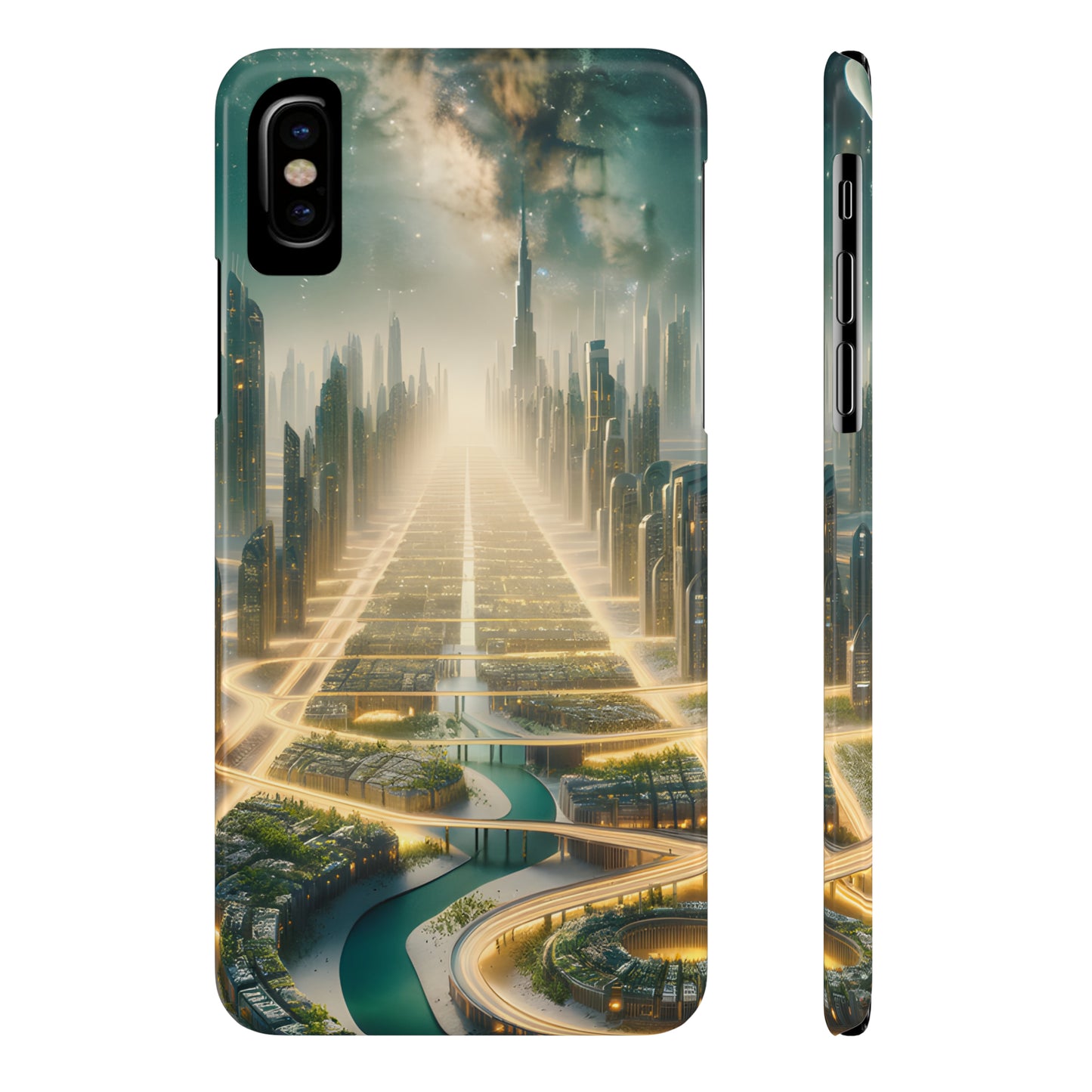 Zephyr Sands-Slim Phone Cases