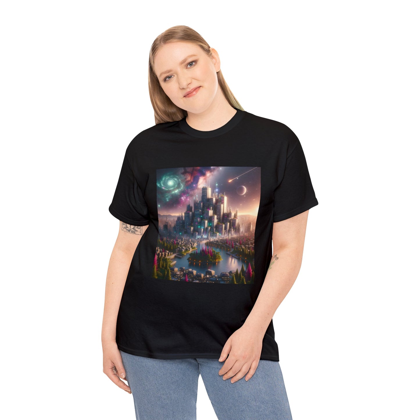 Tokyo Dreamscape-Unisex Heavy Cotton Tee