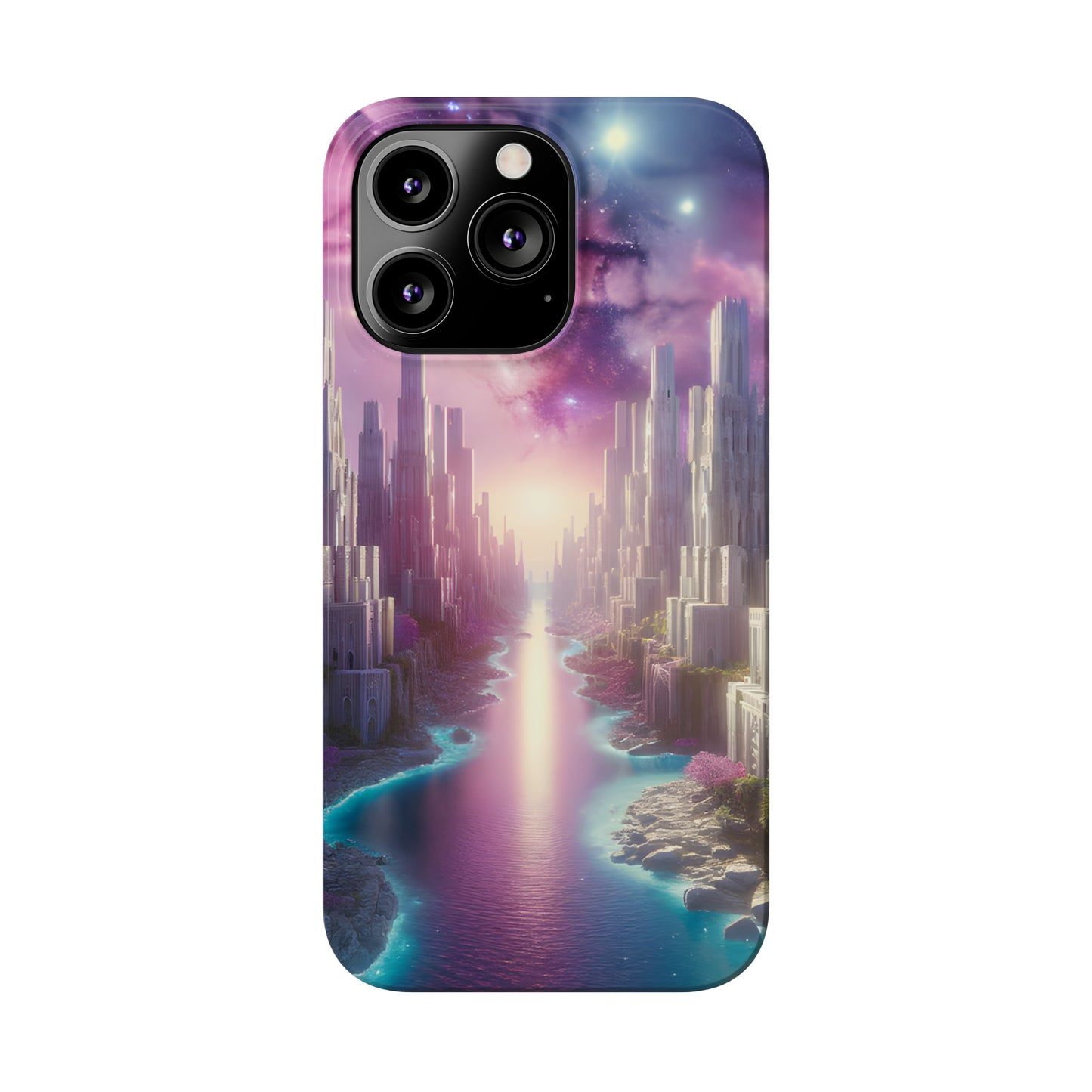 Marble Dreams-Slim Phone Cases