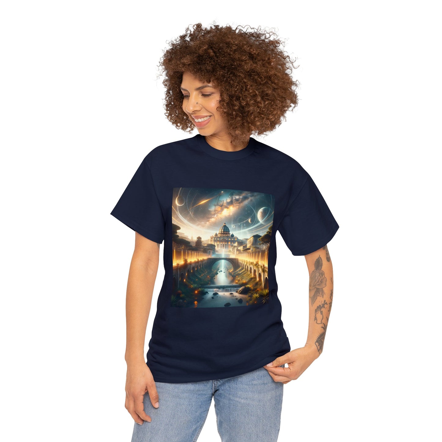 Stellarum Pontifex-Unisex Heavy Cotton Tee