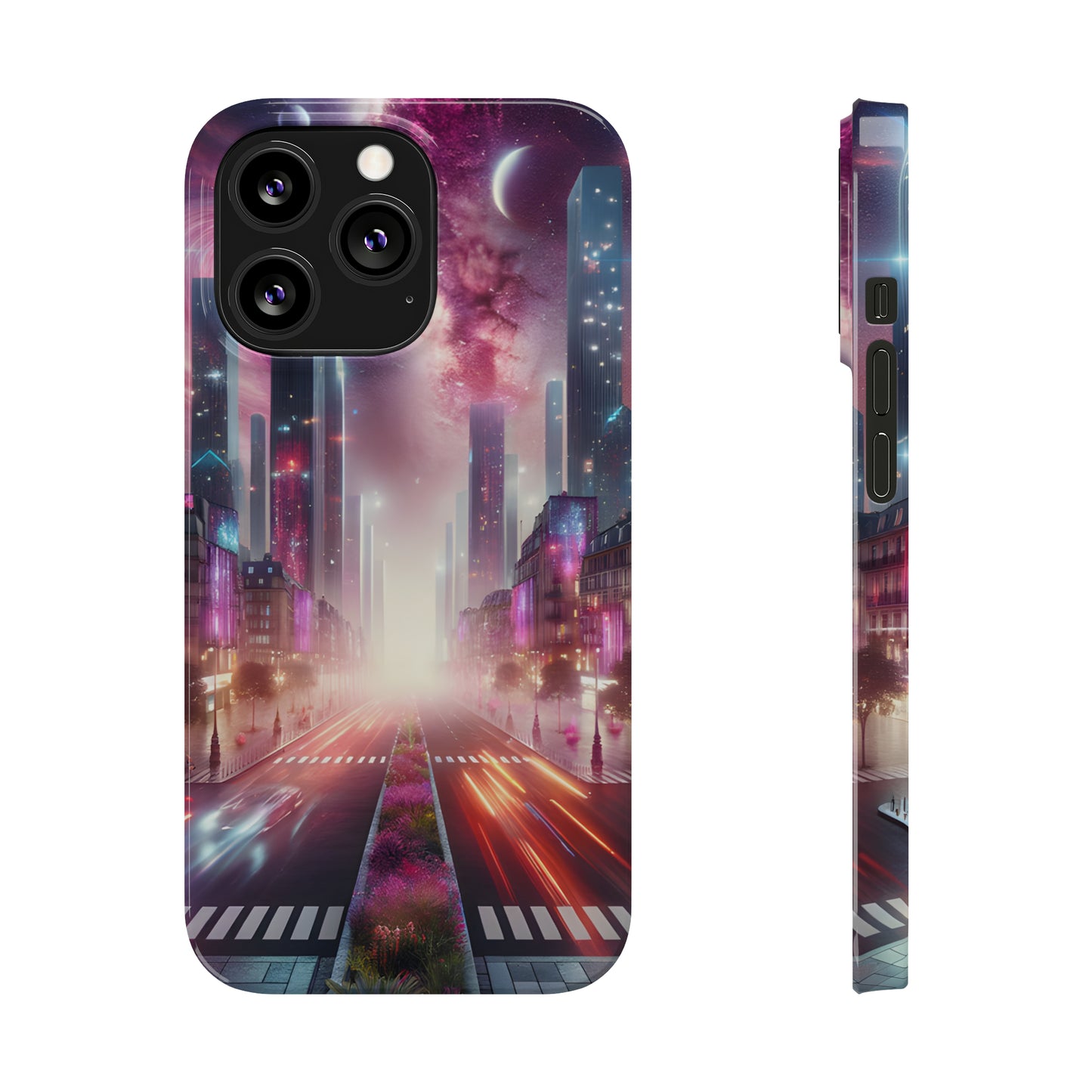 Paris Nightfall-Slim Phone Cases