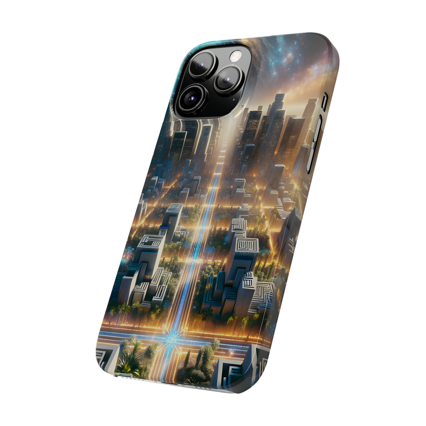 Luminaris Marbleus-Slim Phone Cases