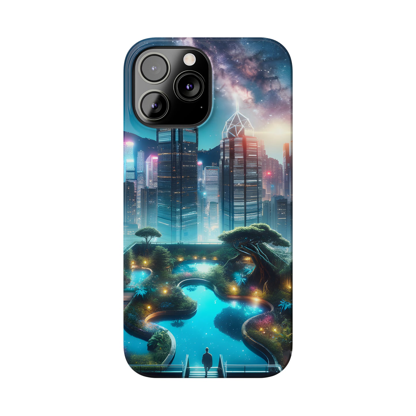 Luminosity Garden-Slim Phone Cases