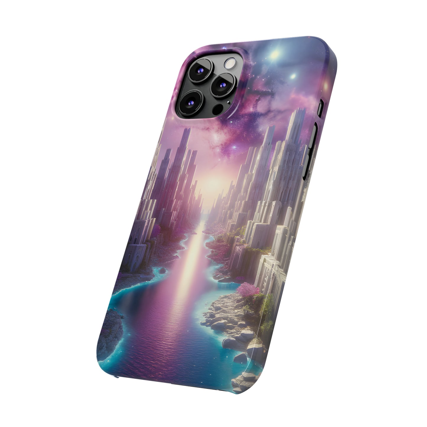 Marble Dreams-Slim Phone Cases