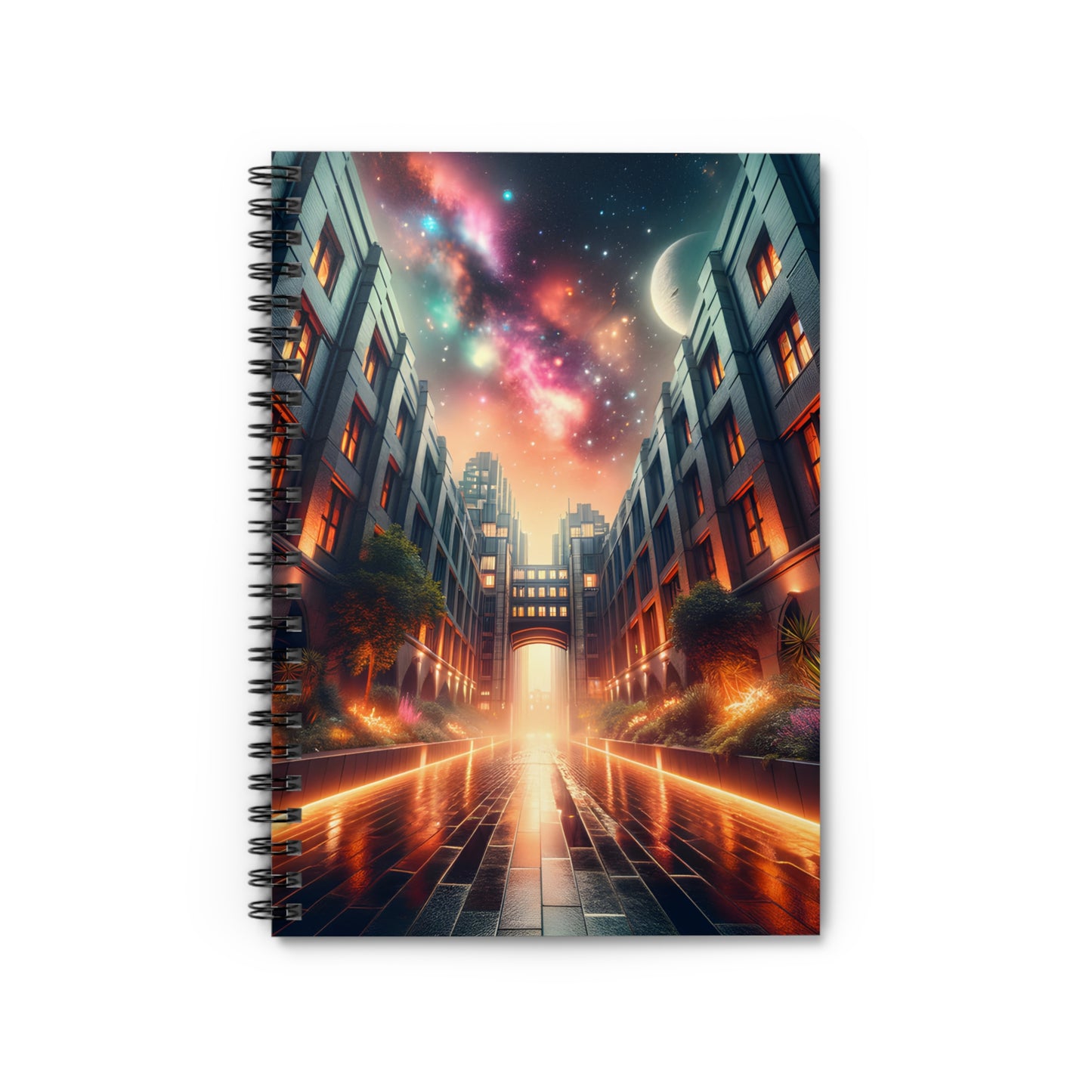 Luminaris Skies-Spiral Notebook - Ruled Line