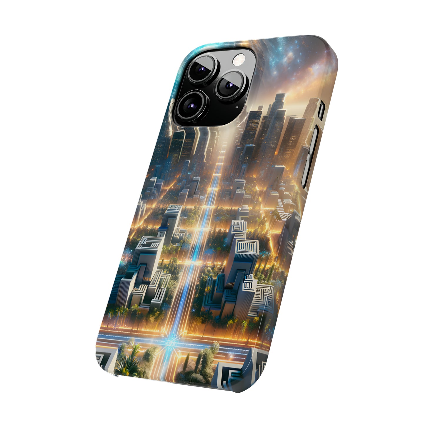 Luminaris Marbleus-Slim Phone Cases