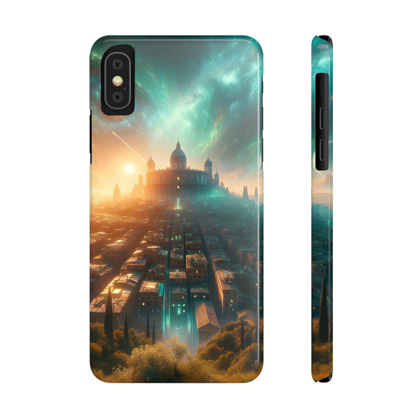 Titanium Dreams-Slim Phone Cases