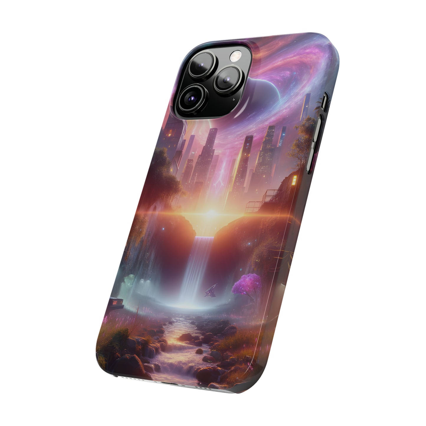 Luminaria Realm-Slim Phone Cases