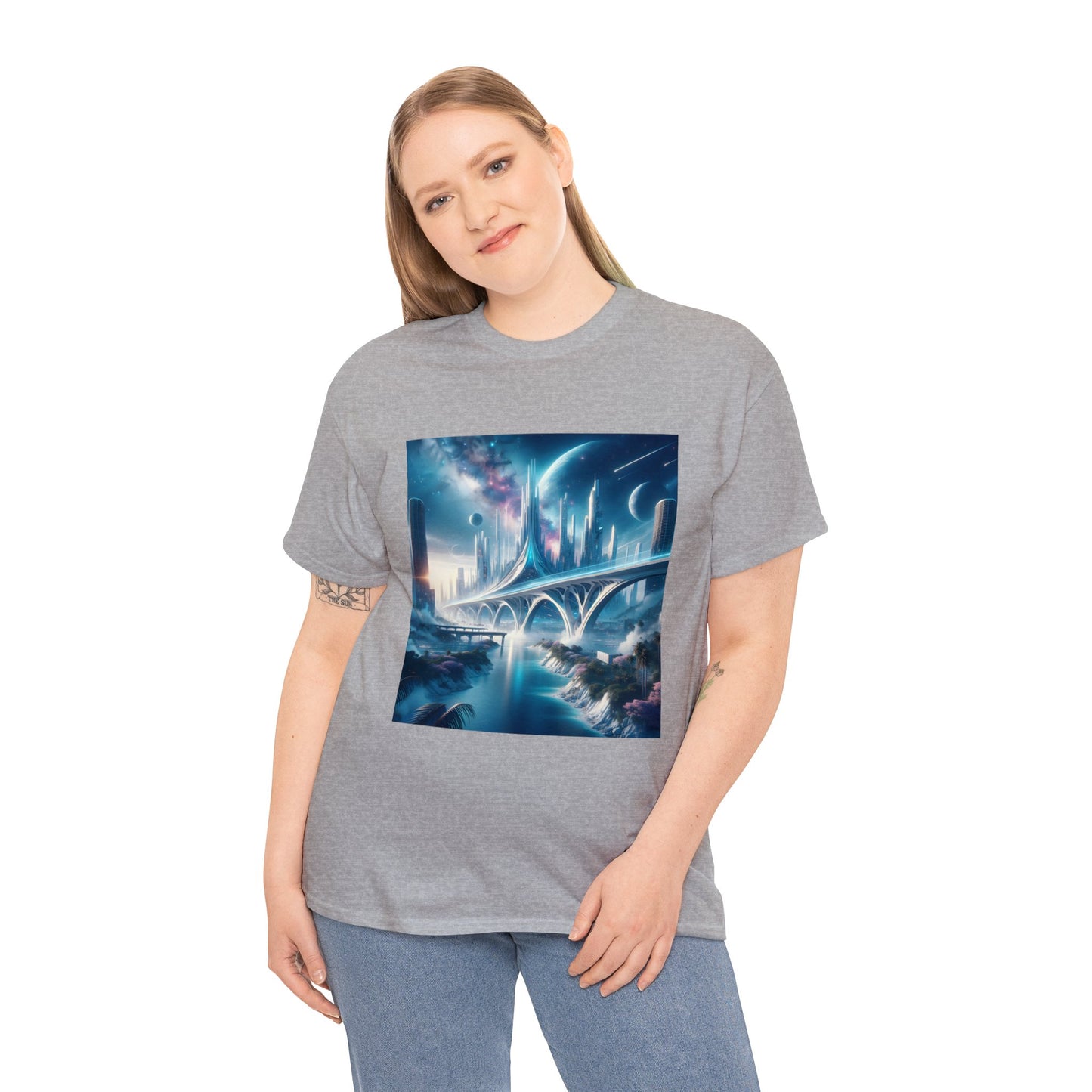 Stellar Marbles-Unisex Heavy Cotton Tee