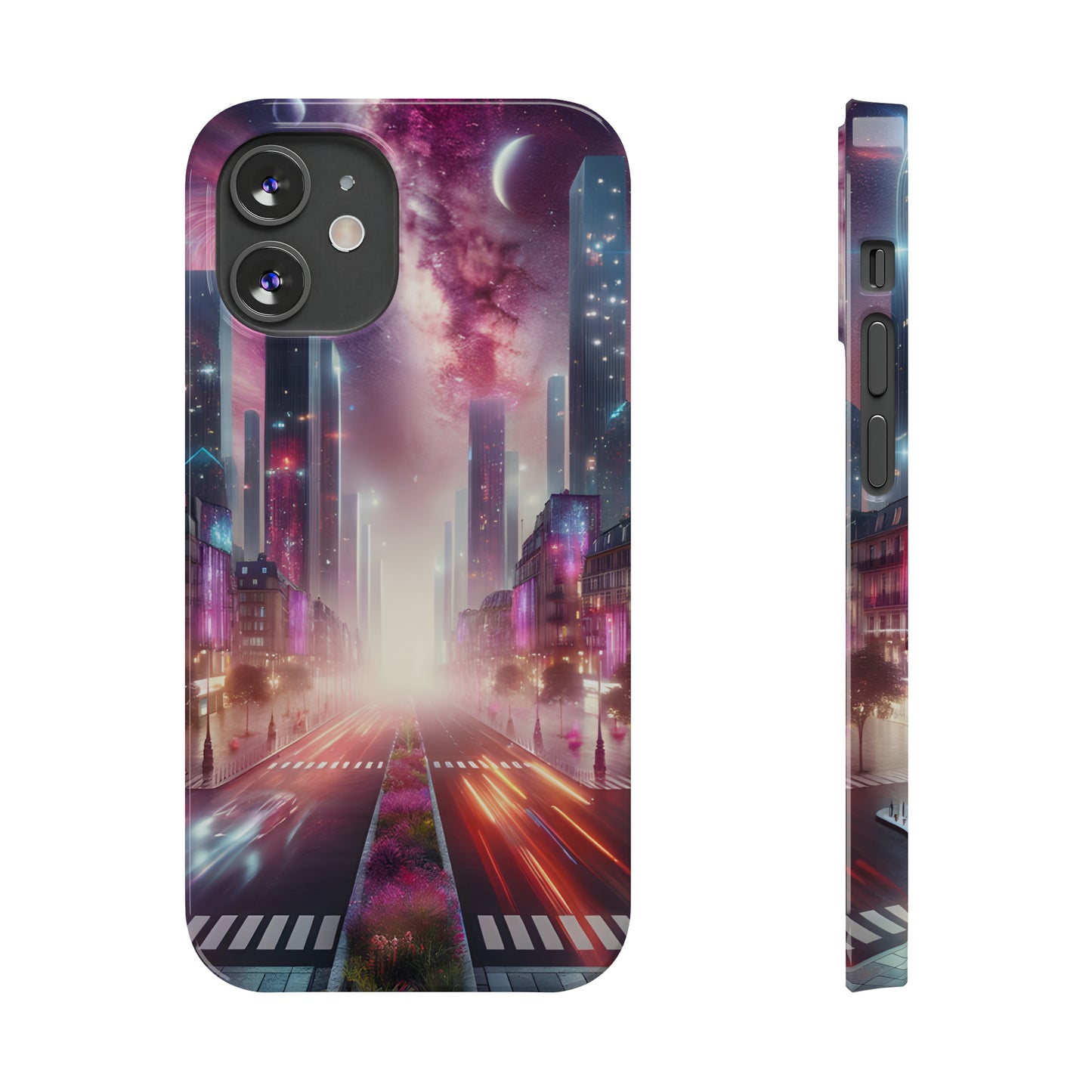 Paris Nightfall-Slim Phone Cases