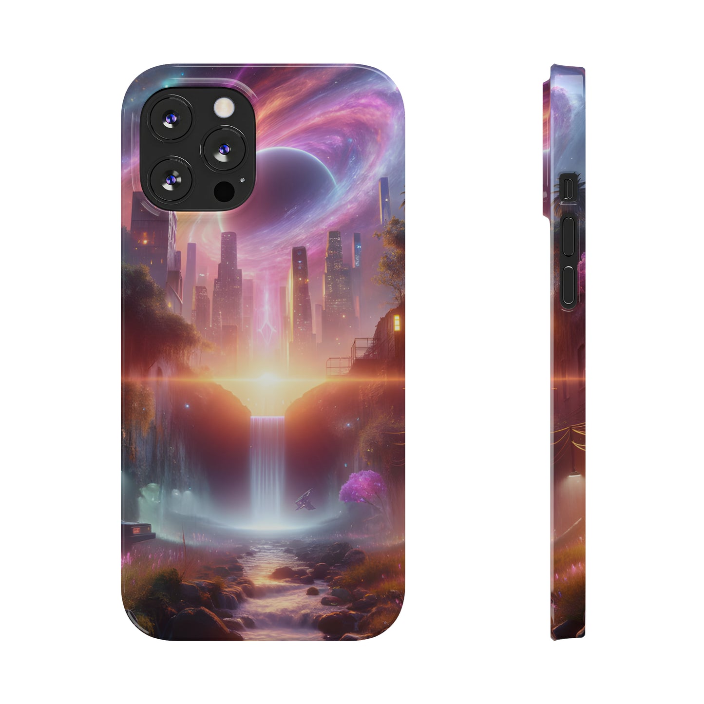 Luminaria Realm-Slim Phone Cases