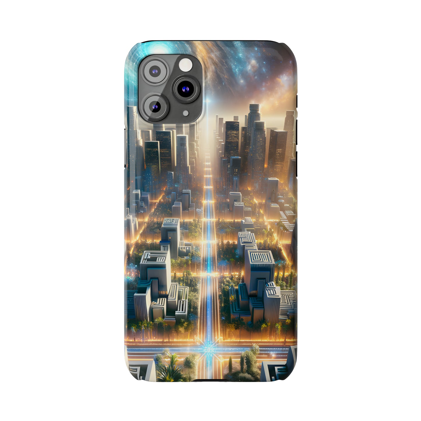 Luminaris Marbleus-Slim Phone Cases