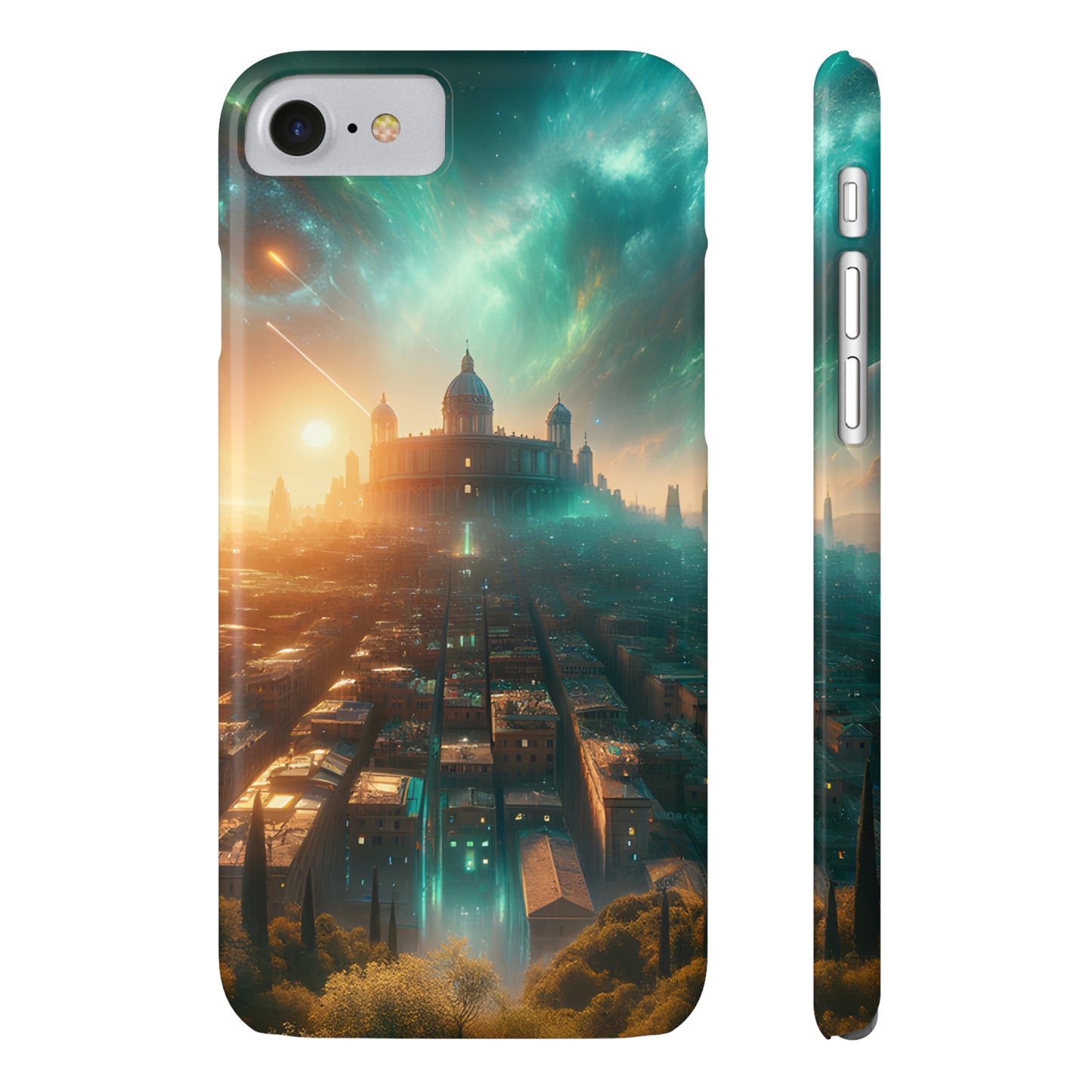 Titanium Dreams-Slim Phone Cases