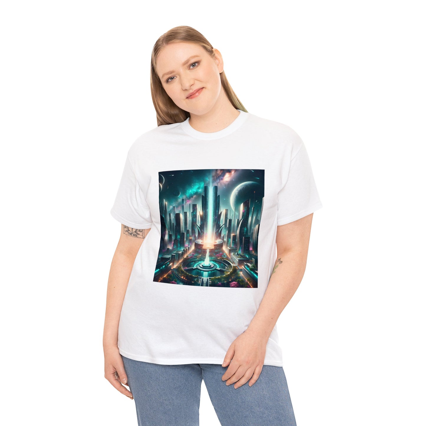 Astral Mirage-Unisex Heavy Cotton Tee