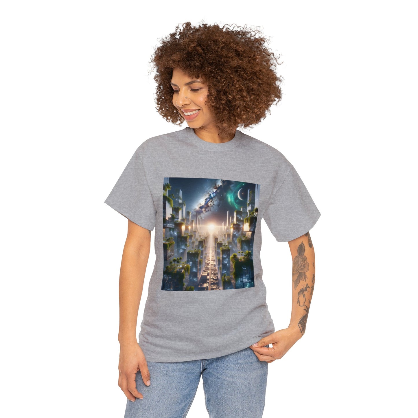 Astral Visions-Unisex Heavy Cotton Tee