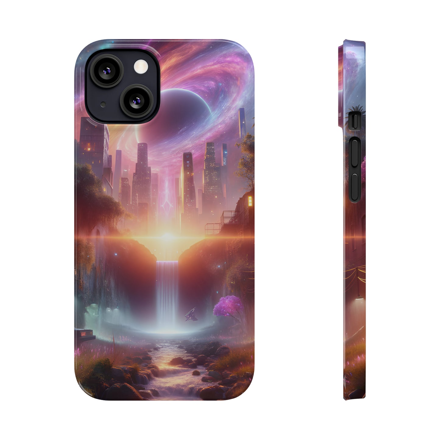 Luminaria Realm-Slim Phone Cases