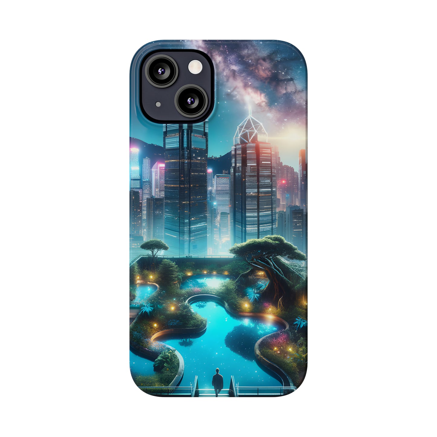 Luminosity Garden-Slim Phone Cases