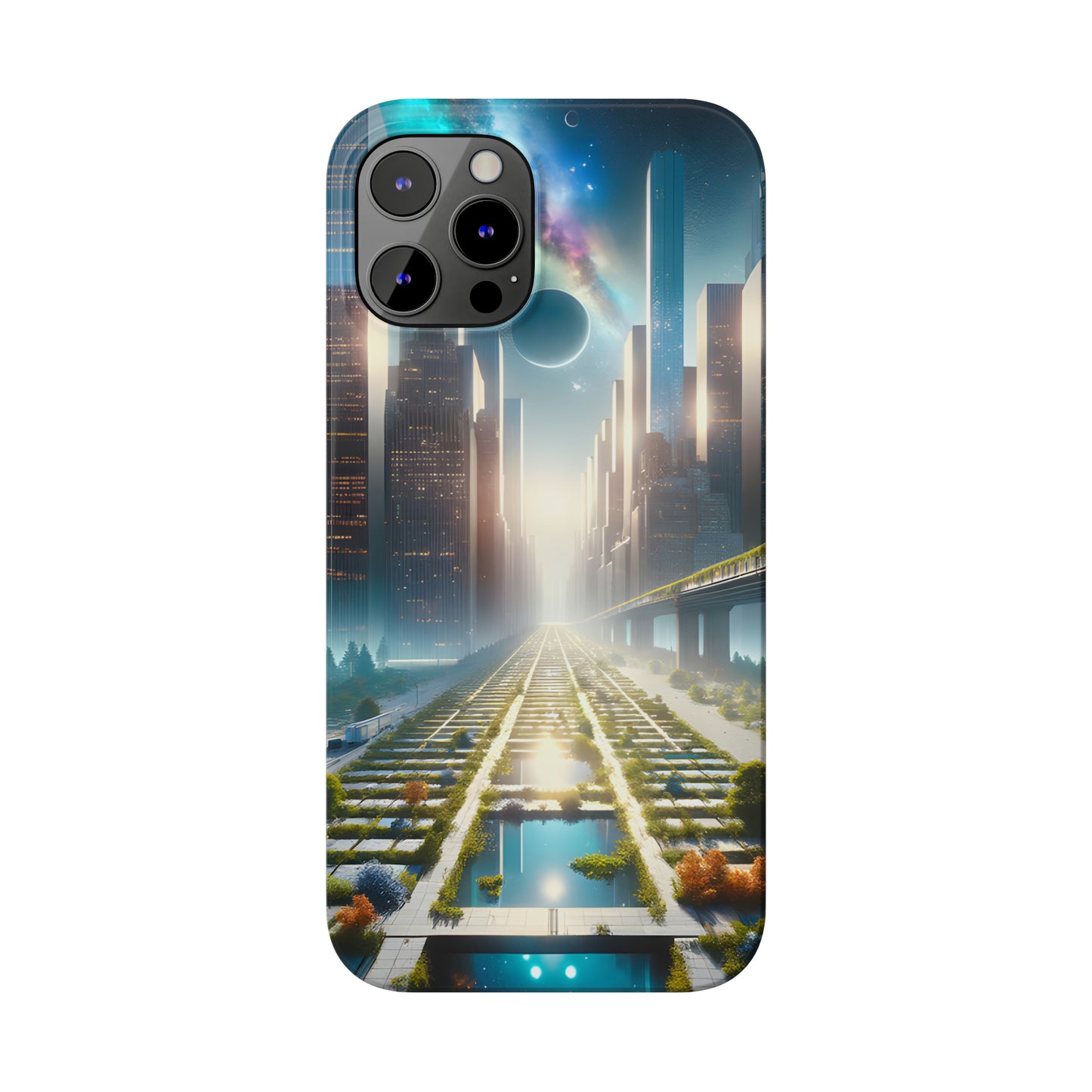 CyberScape Masterworks-Slim Phone Cases