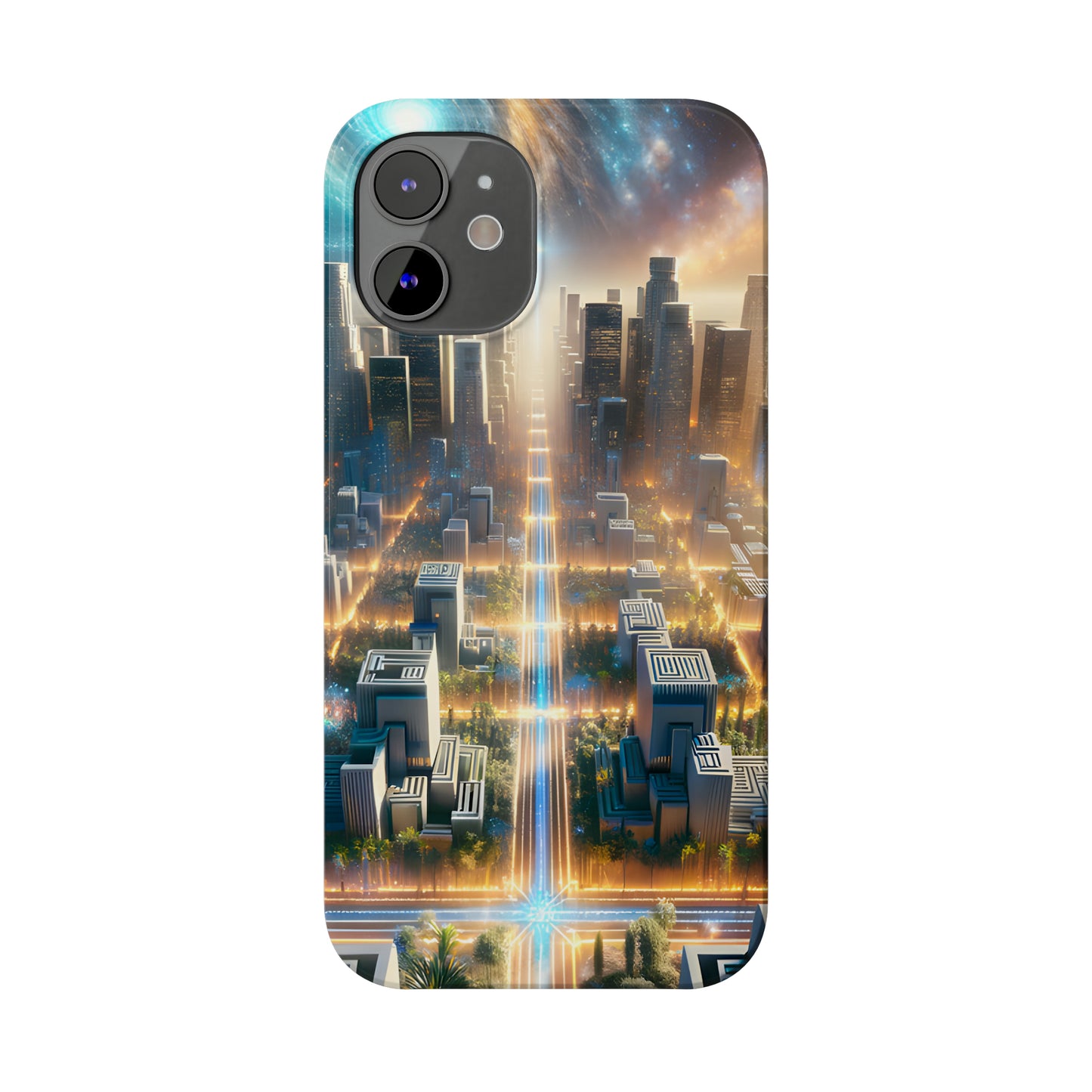 Luminaris Marbleus-Slim Phone Cases