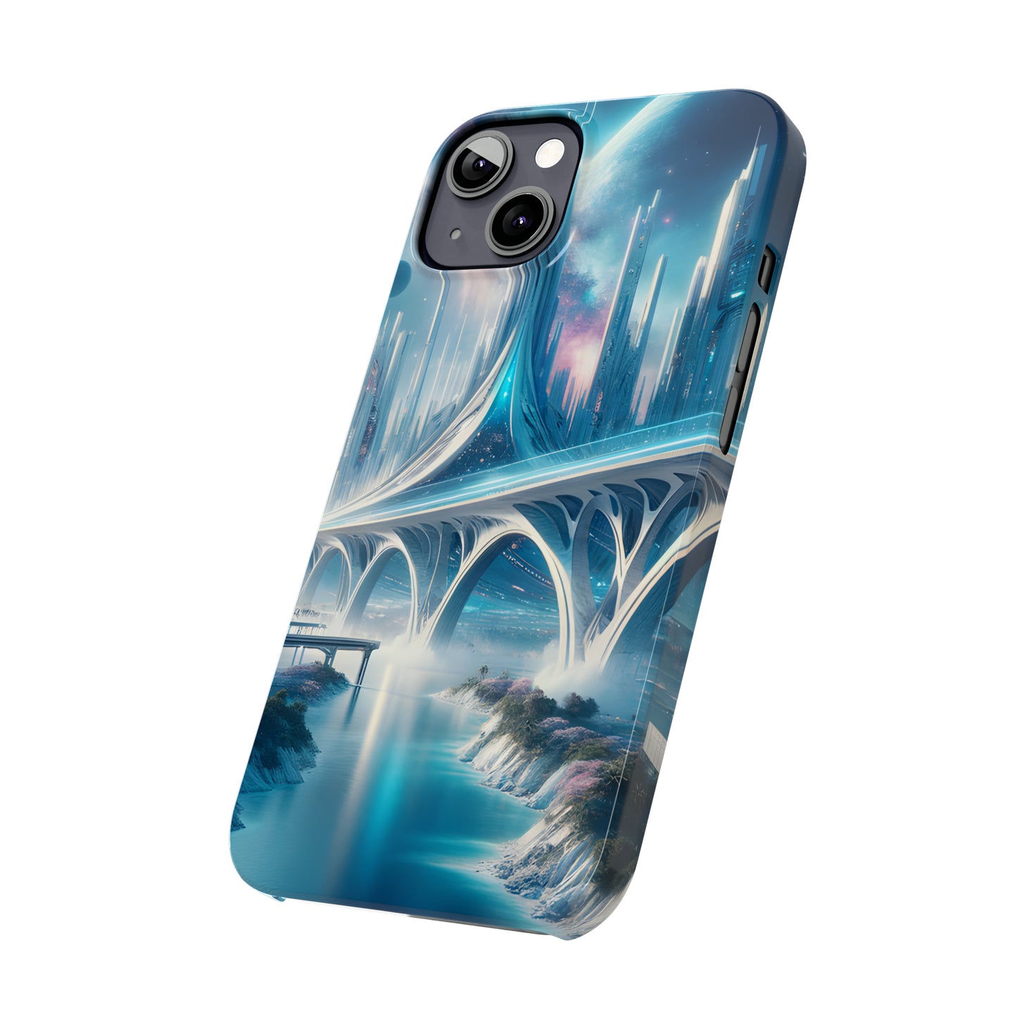 Stellar Marbles-Slim Phone Cases