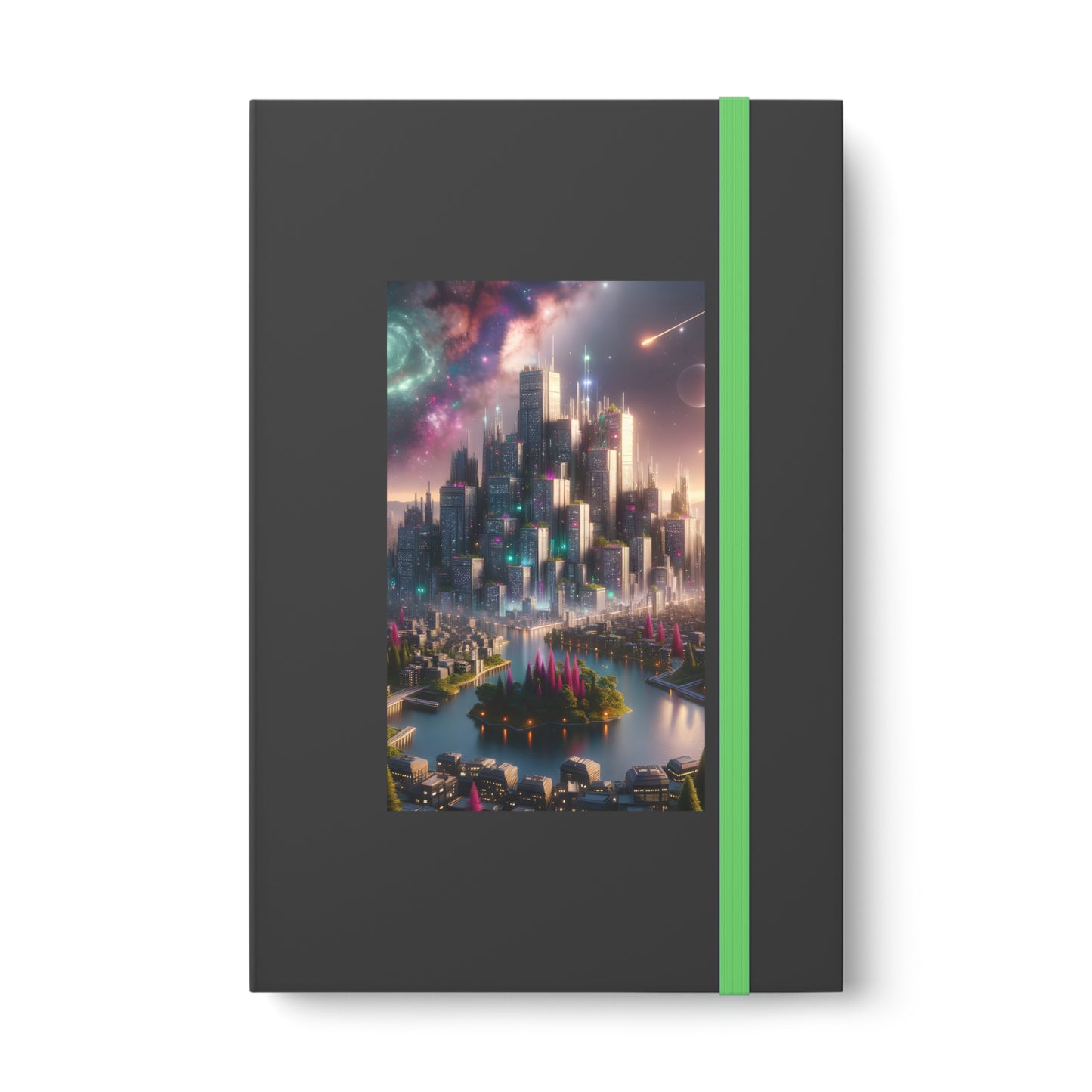 Tokyo Dreamscape-Color Contrast Notebook - Ruled