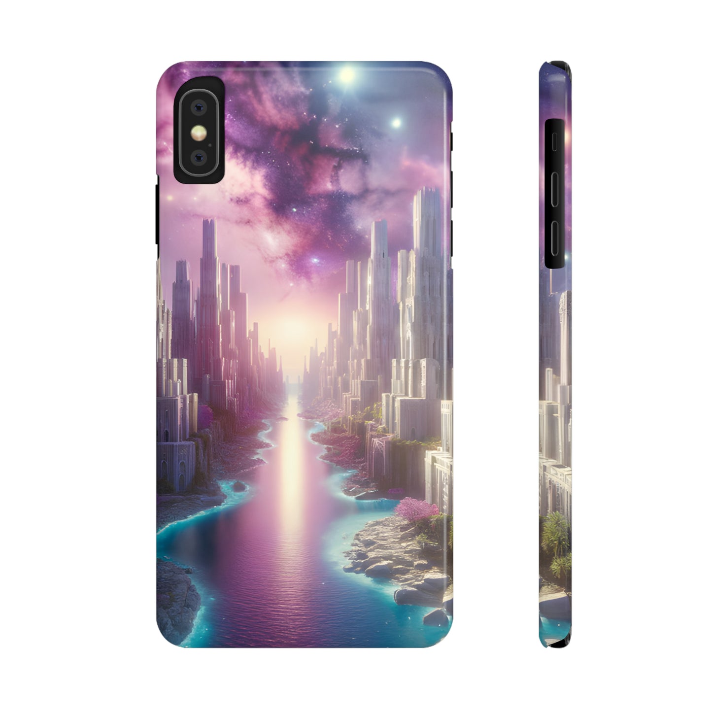 Marble Dreams-Slim Phone Cases