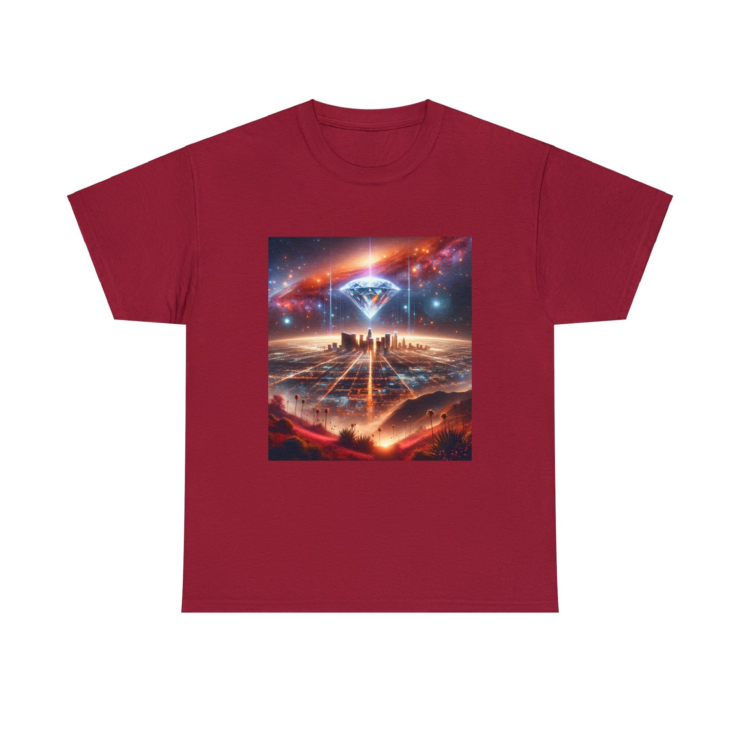 Luminara Skyvista-Unisex Heavy Cotton Tee