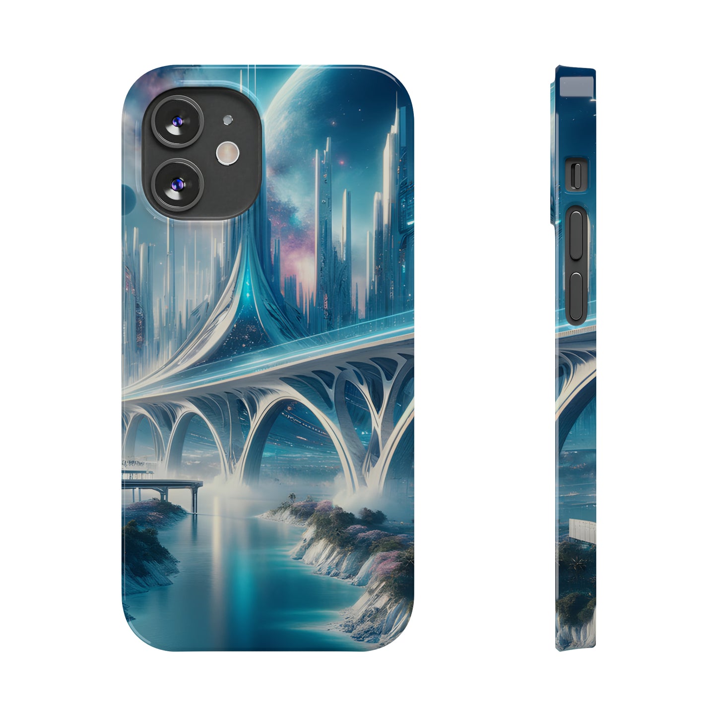 Stellar Marbles-Slim Phone Cases