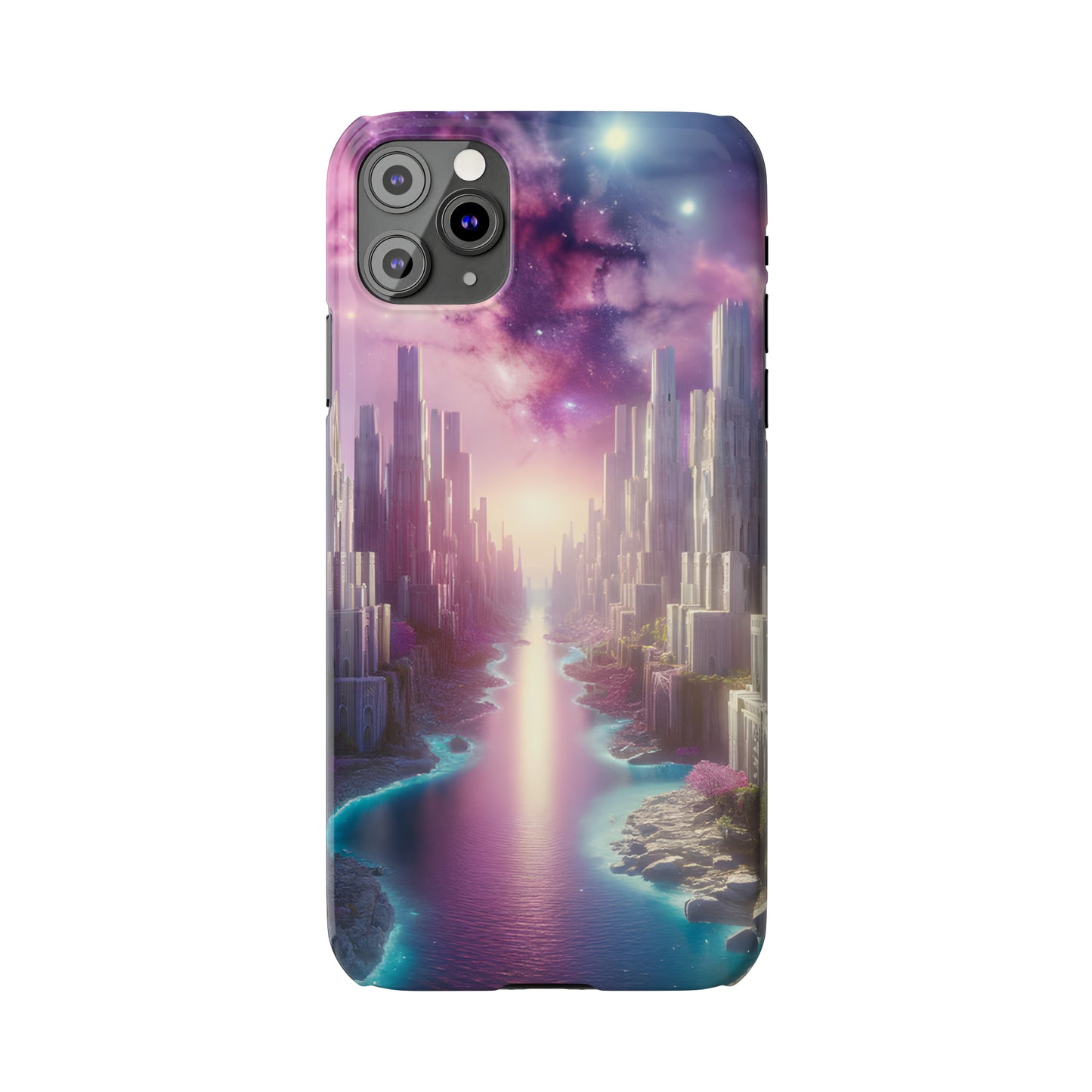 Marble Dreams-Slim Phone Cases