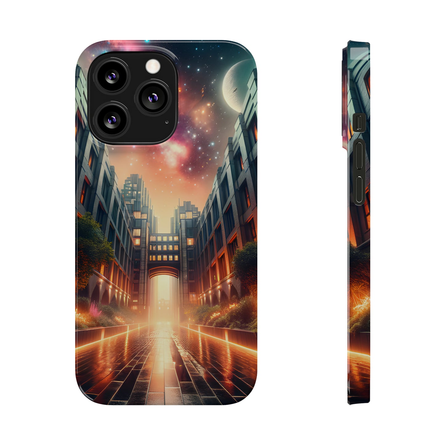 Luminaris Skies-Slim Phone Cases