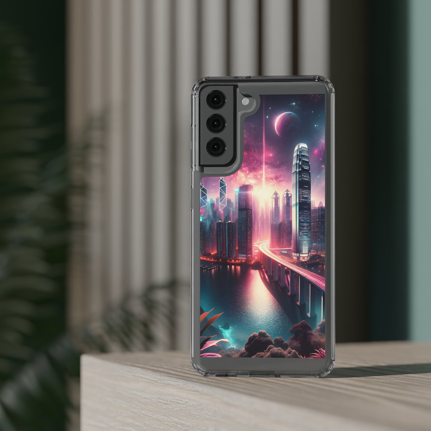 Aqua Skyline-Clear Cases