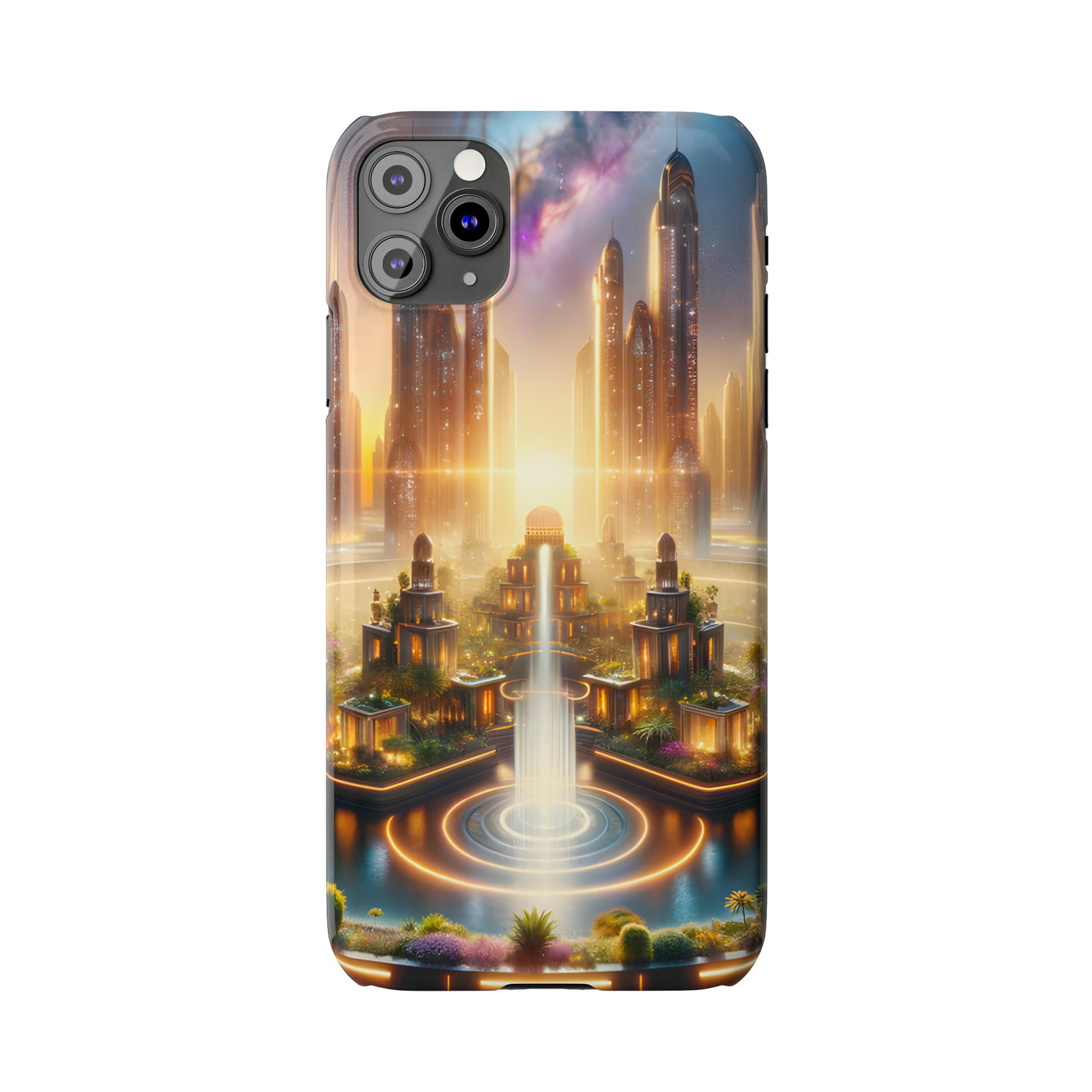 Nebula Gardens-Slim Phone Cases