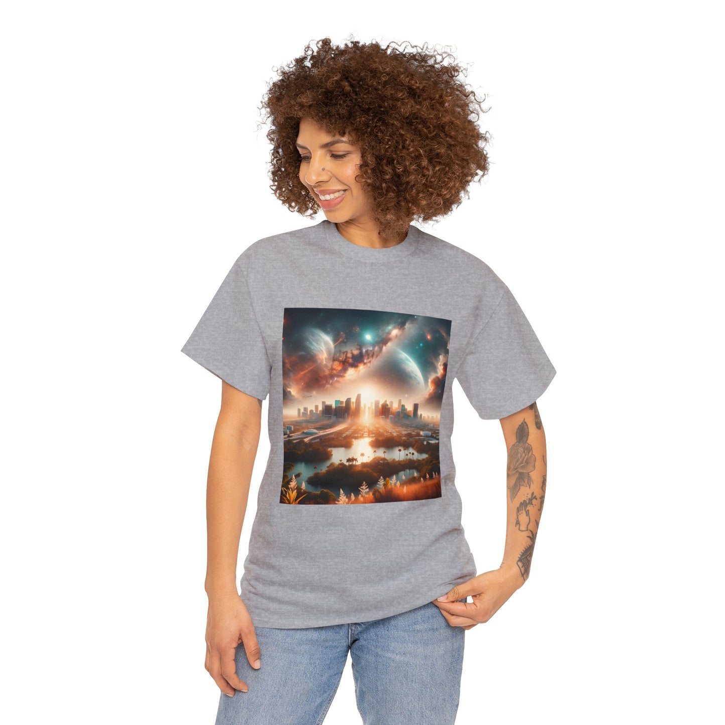 Diamondscape Dreams-Unisex Heavy Cotton Tee