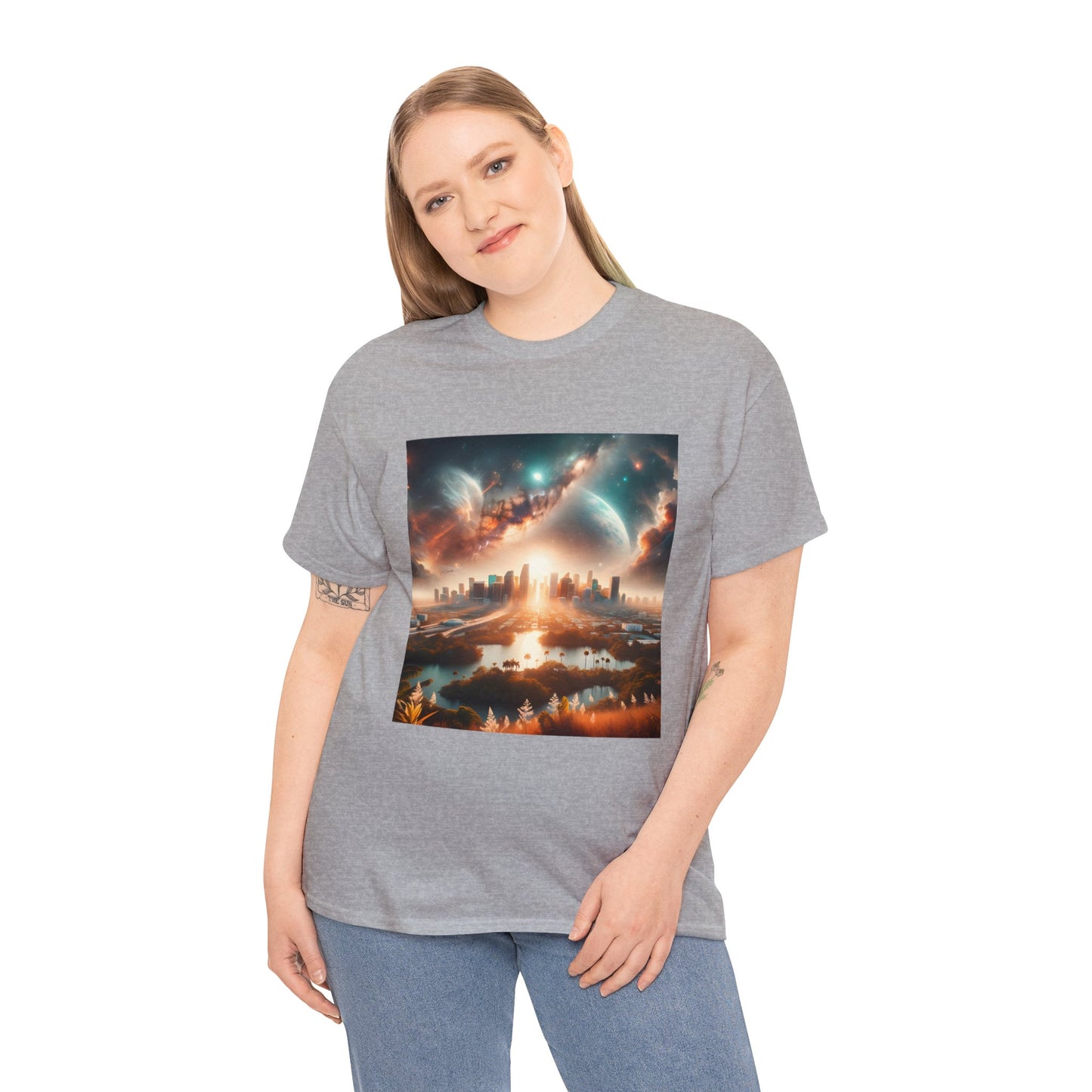 Diamondscape Dreams-Unisex Heavy Cotton Tee