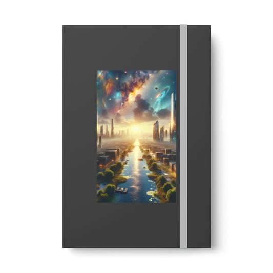 Starlight Reverie-Color Contrast Notebook - Ruled