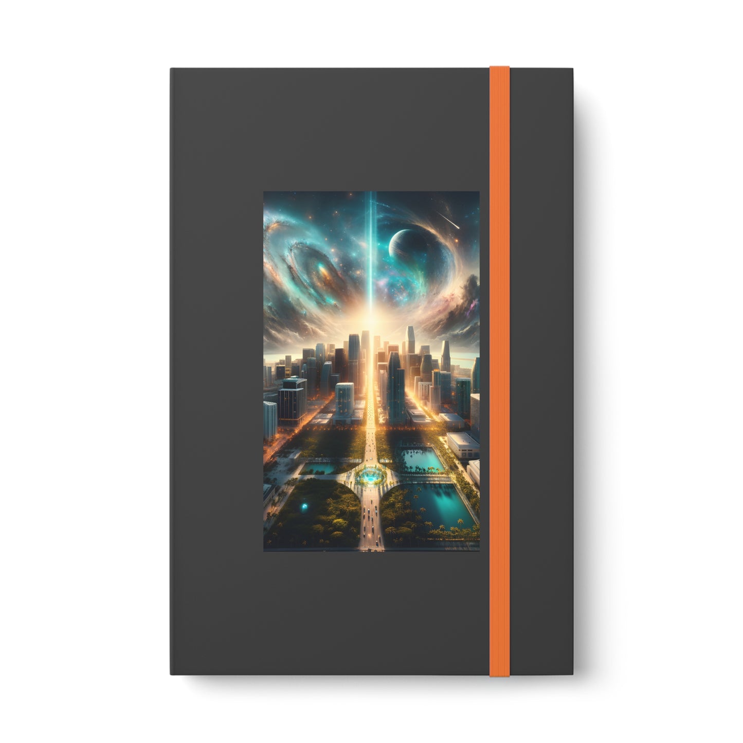 SteelScape Miami-Color Contrast Notebook - Ruled