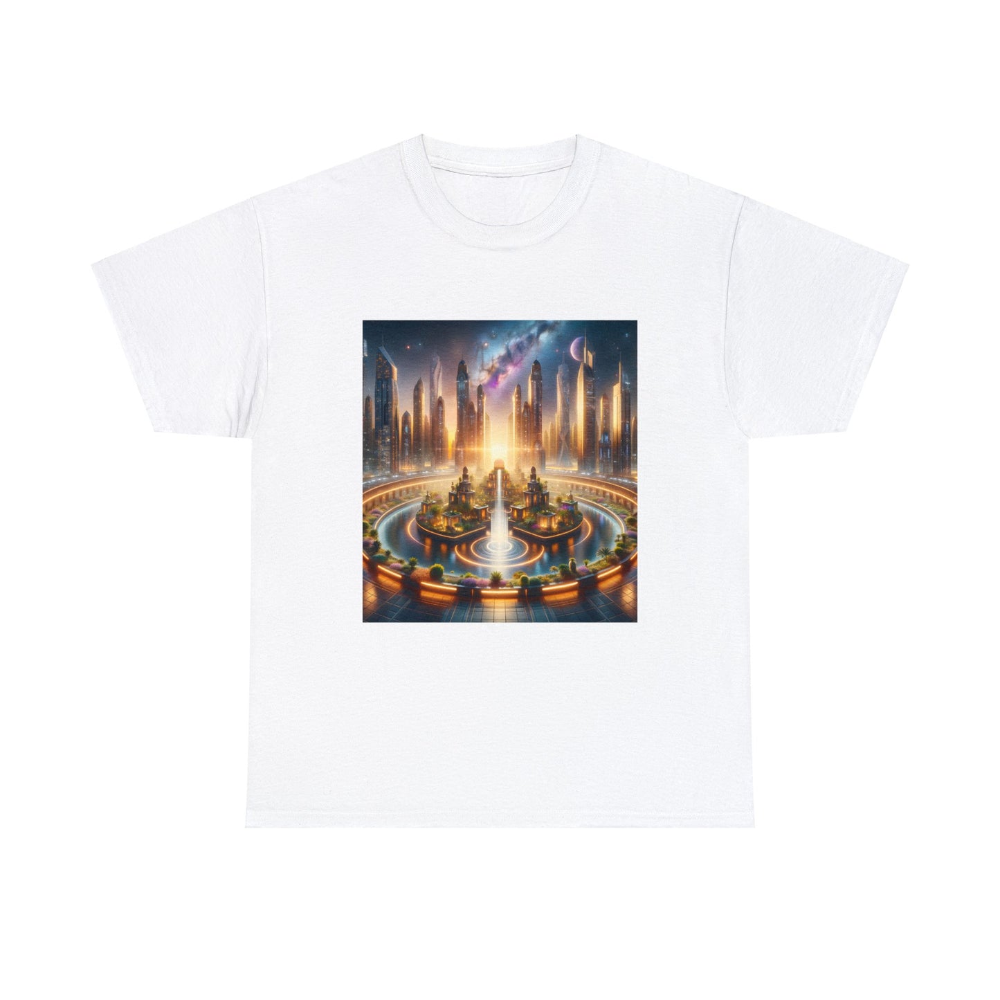 Nebula Gardens-Unisex Heavy Cotton Tee