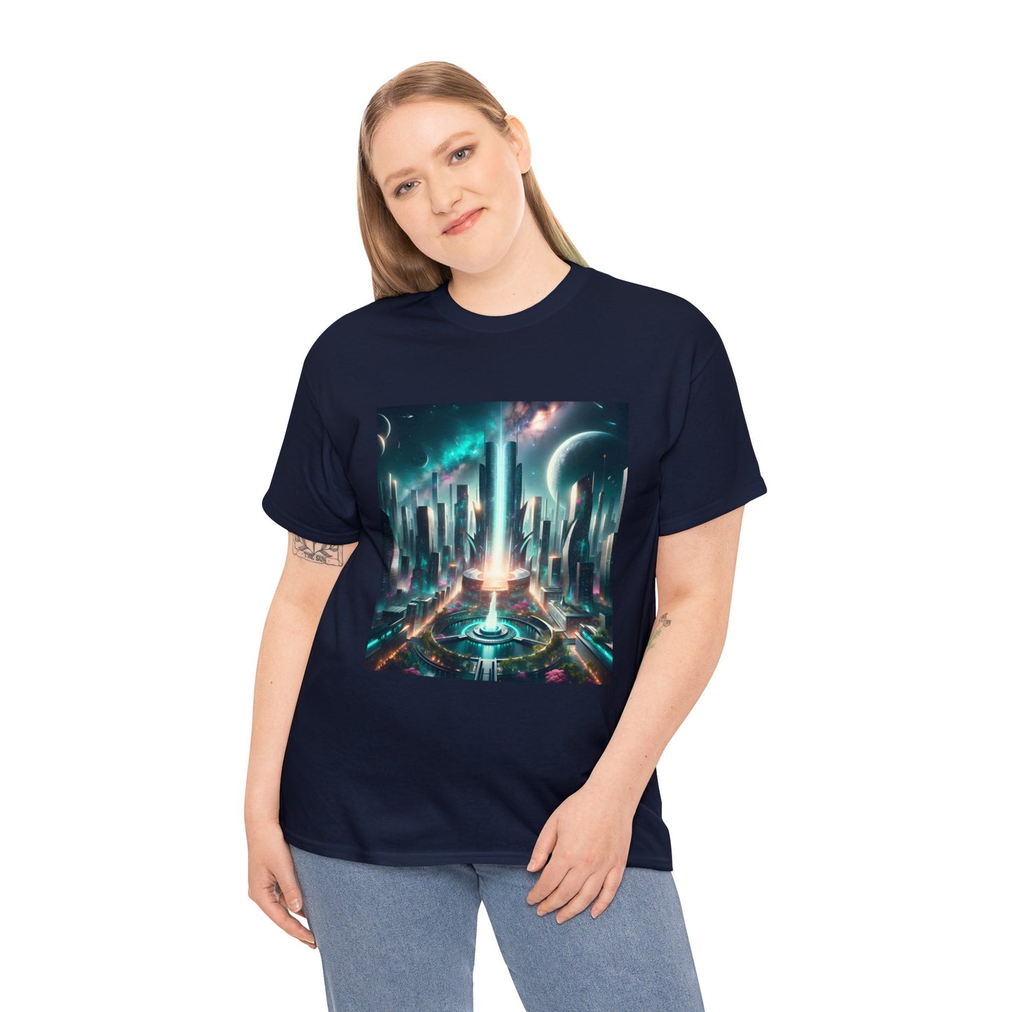 Astral Mirage-Unisex Heavy Cotton Tee