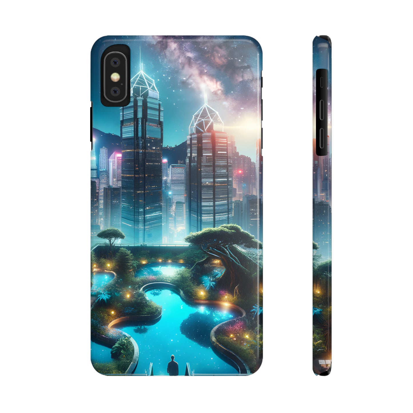 Luminosity Garden-Slim Phone Cases